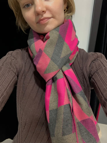 Chevron Super Soft Scarf (various colours)