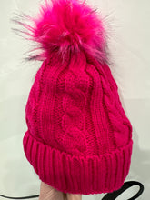 Load image into Gallery viewer, Soft Cable Knit Hat (various colours)