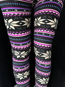 Christmas Super Soft Leggings (various colours)