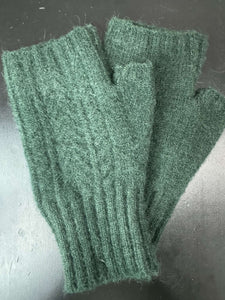 Fingerless Cable Gloves (various colours)