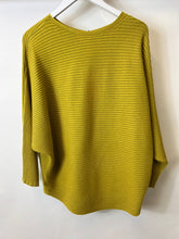 Load image into Gallery viewer, Imperfect Ribbed Batwing knit Lime