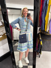 Load image into Gallery viewer, Mid Length Cropped Denim Jacket - chichappensboutique