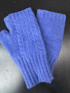 Fingerless Cable Gloves (various colours)