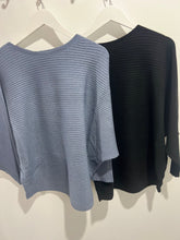 Load image into Gallery viewer, Ribbed Batwing Knit (various colours)