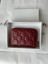 Load image into Gallery viewer, Links Leather Card Purse (various colours)