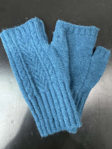 Fingerless Cable Gloves (various colours)