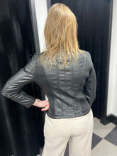 Load image into Gallery viewer, The Aniston Faux Leather Jacket (Black)