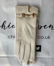 Load image into Gallery viewer, Buckle Detail Cashmere Blend Gloves (various colours)