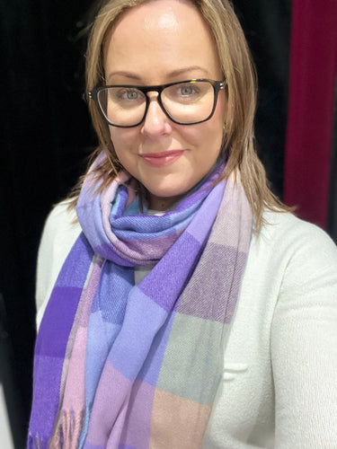 The Check-In Check-Out Scarf (various colours)