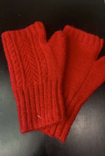 Load image into Gallery viewer, Fingerless Cable Gloves (various colours)