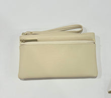 Load image into Gallery viewer, Double Zip Mini Clutch (various colours)