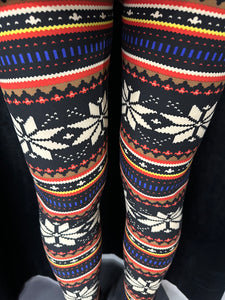 Christmas Super Soft Leggings (various colours)