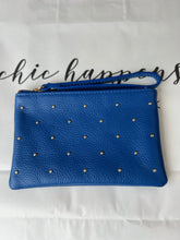 Load image into Gallery viewer, Leather Subtle Stud Pouch (various colours)