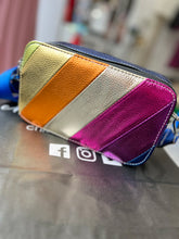 Load image into Gallery viewer, Cobalt Metallic Crossbody Bag