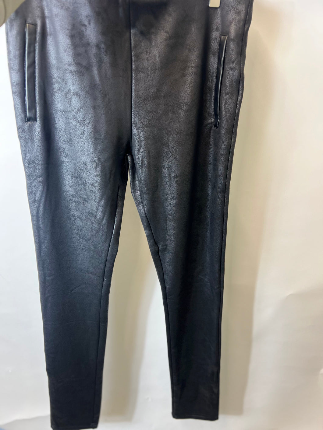 Imperfect Faux Leather Leggings (fits 12-14)