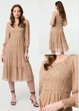 Load image into Gallery viewer, The Lisbon Tiered Midi Dress