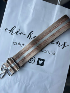 Wide Fabric Handbag Straps (new designs)