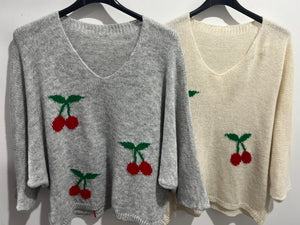 Chunky Cherry Knit (various colours)