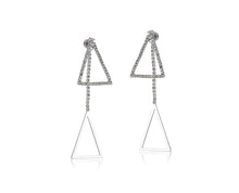 Load image into Gallery viewer, Alena Triangle Earrings (2 colour ways) - chichappensboutique