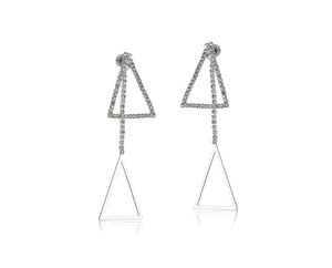 Alena Triangle Earrings (2 colour ways) - chichappensboutique