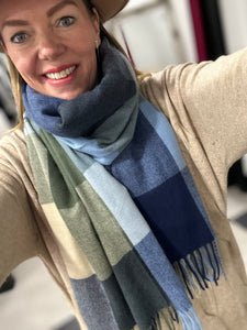 The Check-In Check-Out Scarf (various colours)