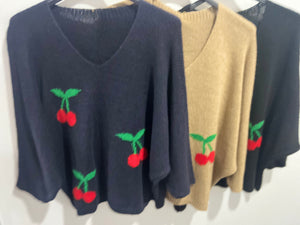 Chunky Cherry Knit (various colours)