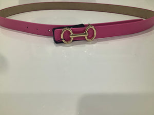 Gucci Inspired Narrow Leather Belt - chichappensboutique