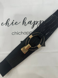 Croc stretch belt - chichappensboutique