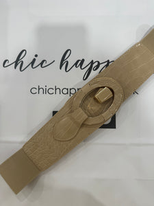 Croc stretch belt - chichappensboutique