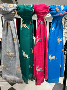 Stag Scarf (various colours)