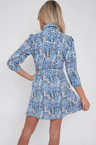 Ocean Mini Shirt Dress