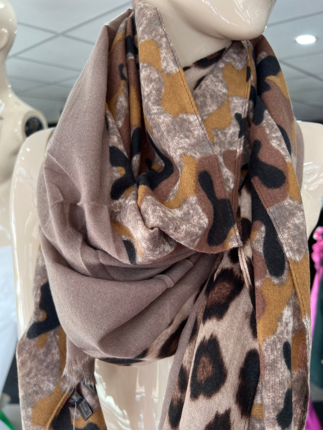 Abstract Camo Scarf (various colours)