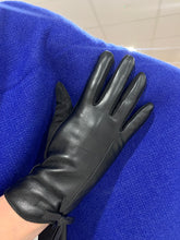 Load image into Gallery viewer, Bow Detail Faux Leather Gloves (various colours)