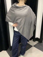 Load image into Gallery viewer, Diagonal Cut Poncho (2 colours)