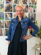 Load image into Gallery viewer, Stretchy Denim Jacket - chichappensboutique