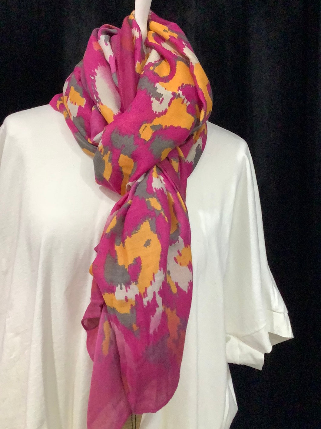 Eco Scarves ( various colours and patterns) - chichappensboutique