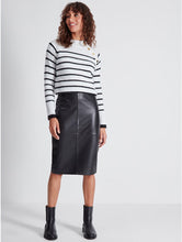 Load image into Gallery viewer, Faux Leather Pencil Skirt (various colours) - chichappensboutique