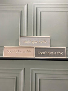 Chic Slogan Wooden Signs - chichappensboutique