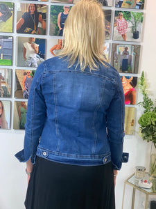 Stretchy Denim Jacket - chichappensboutique