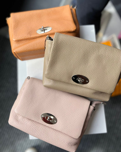 Cat Leather Crossbody Bag (various colours) - chichappensboutique