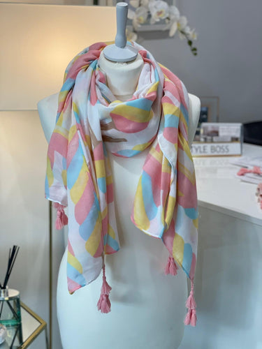 Summer burst scarf (various designs) - chichappensboutique