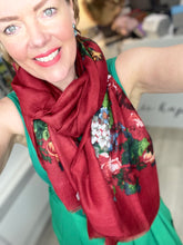 Load image into Gallery viewer, Dolce Floral Scarf (various colours) - chichappensboutique